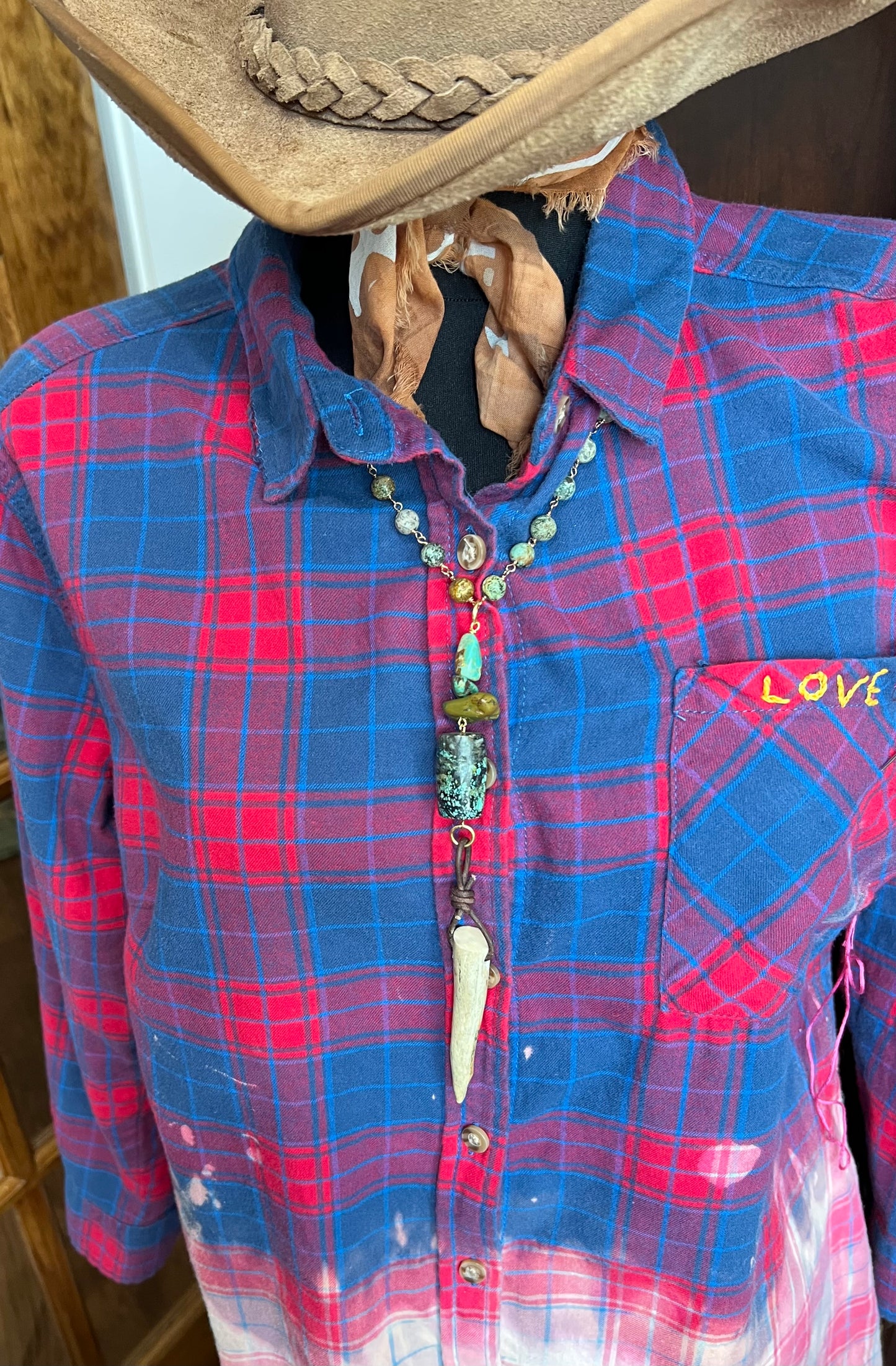 A strong piece that will empower the wearer.  A feeling of gratitude for the elements given.