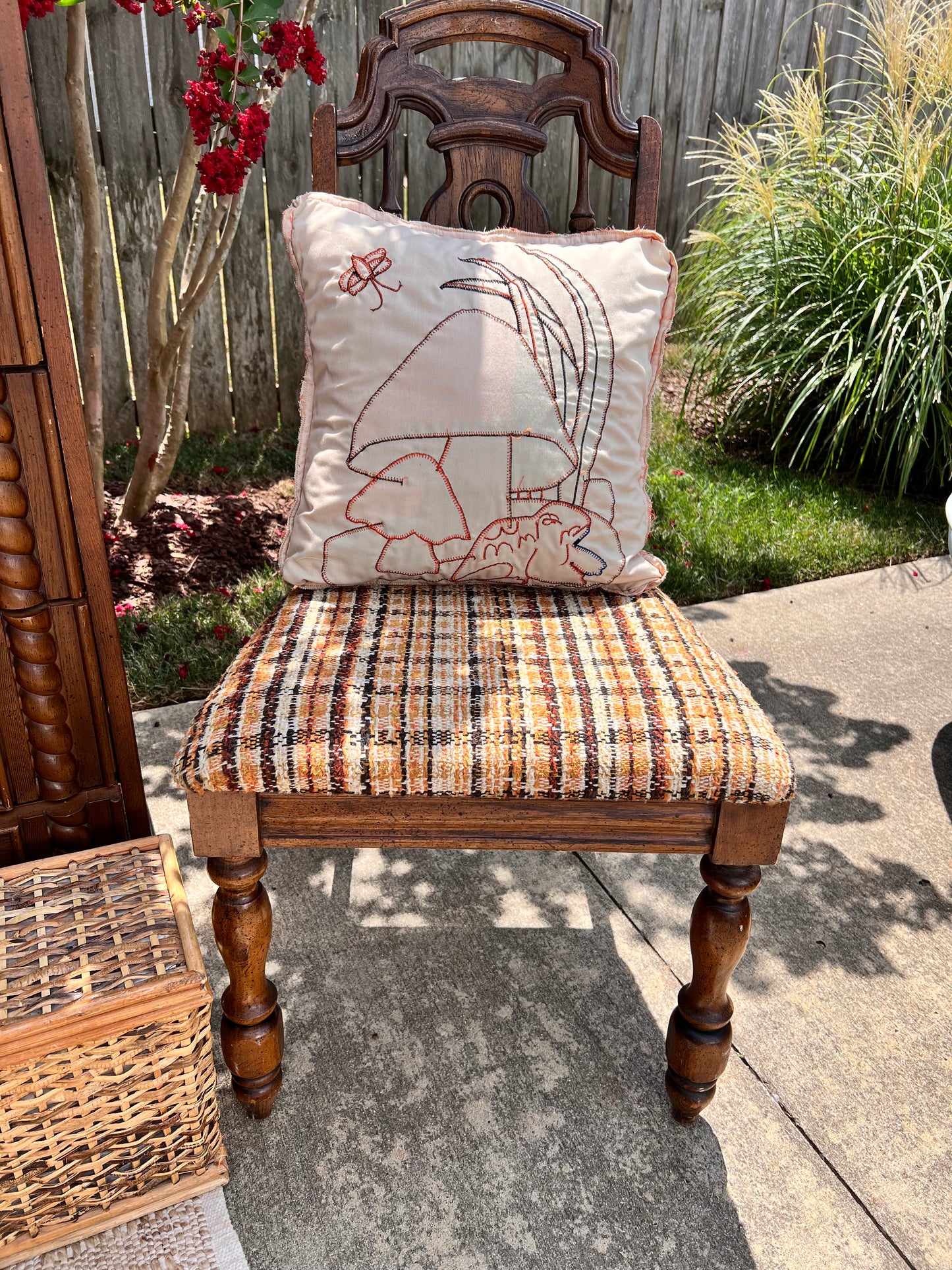 Handmade Mushroom Pillow